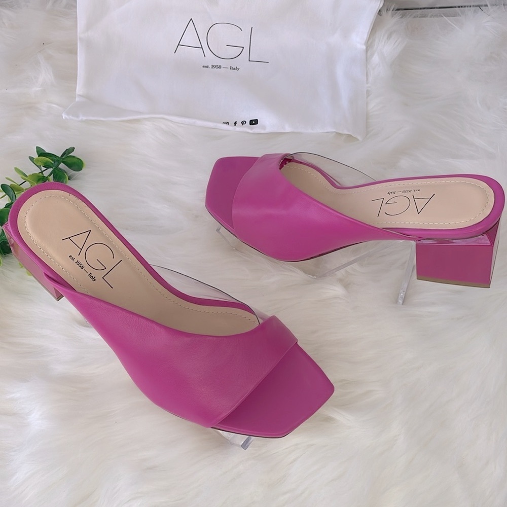 AGL “Angie” 60mm transparent-panel‎ Mules